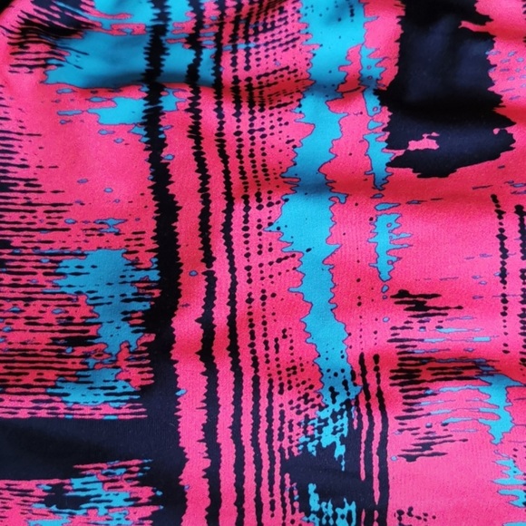 Fabletics High Neck Lined Racerback Sports Bra L - Picture 4 of 5